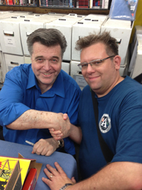 Manfred and Neal Adams Neal Adams from DC Comics
