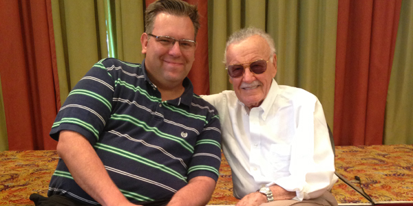 Manfred and Stan Lee Stan Lee and Manfred